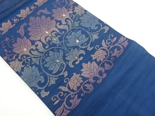 JAPANESE NAGOYA OBI / WOVEN ABSTRACT ARABESQUE